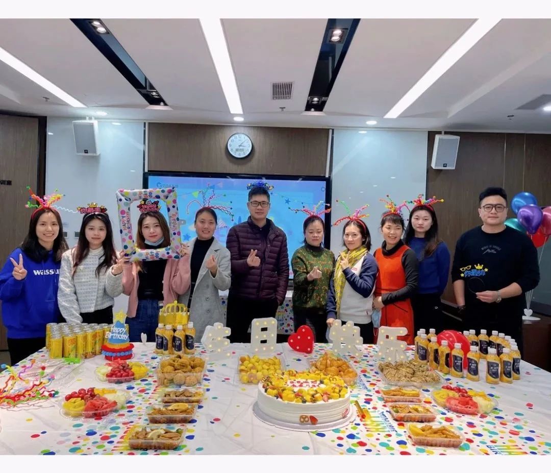 &ldquo;感恩遇見，未來可期&rdquo;員工生日會